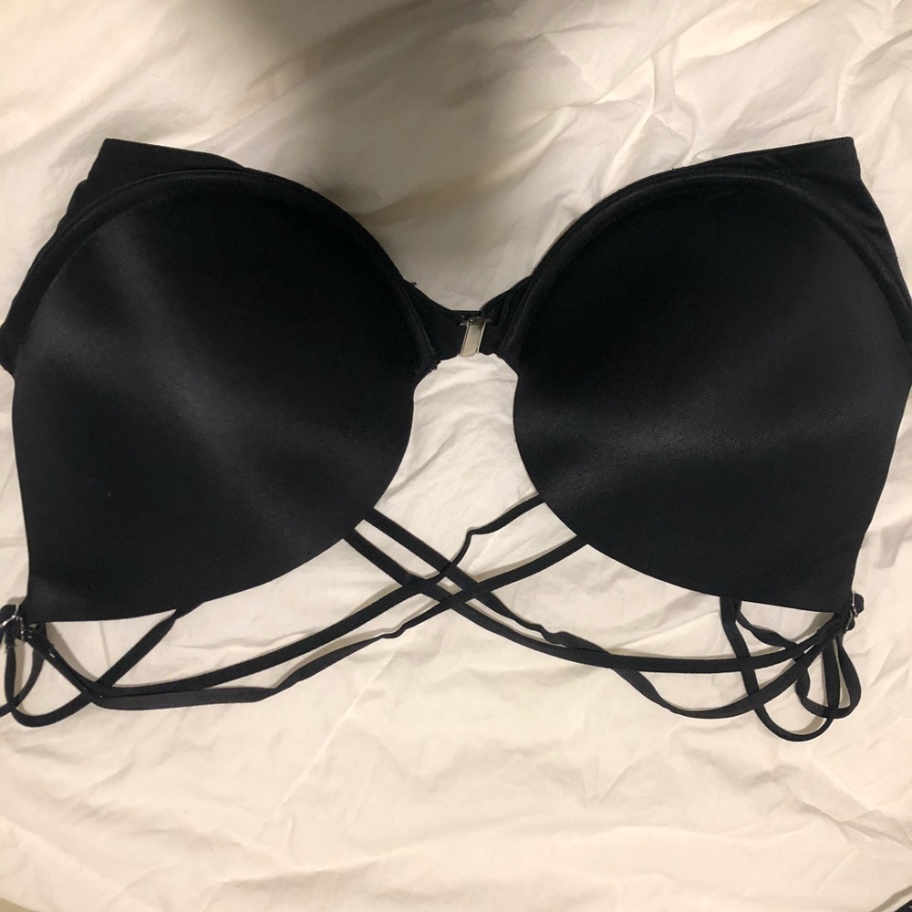 Strappy black VS VICTORIA’S SECRET BRA. 36D